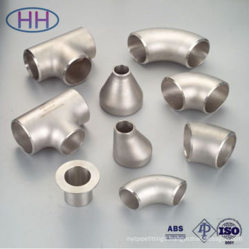 ANSI B16.9 galvanized steel pipe fitting dimensions with ABS certification